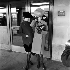 Models in preparation for a charity gala Pierre Cardin is giving at the Commonwealth Models in preparation for a charity gala Pierre Cardin is giving at the Commonwealth