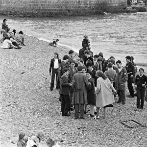 Mods, Brighton Beach, East Sussex, Monday 27th August 1979