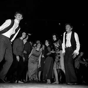 Mods Dancing at the "Mod Ball"in Wembleys Empire Pool 1964