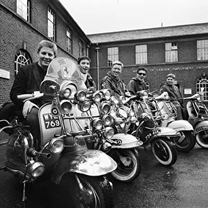 The mods and rockers were two conflicting British youth subcultures of the early to