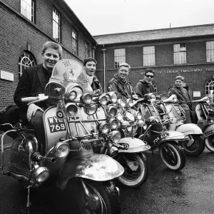 The mods and rockers were two conflicting British youth subcultures of the early to