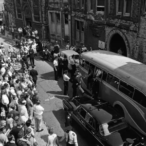 The mods and rockers were two conflicting British youth subcultures of the early to