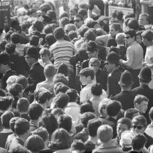 Mods v Rockers. Picture shows the scene at Margate Mods v Rockers. Picture shows the scene at Margate