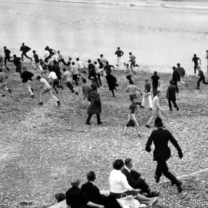 Mods youth culture Hastings beach