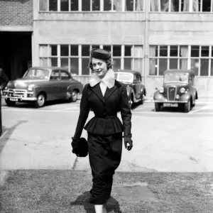 Moira Shearer in 1917 Costume Print, May 1954 Moira Shearer in 1917 Costume Print, May 1954