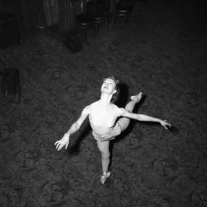 Moira Shearer Rehearsal Print, Royal Opera House, 1953