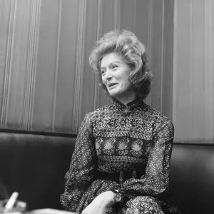 Moira Shearer in Teesside, December 1972. Our Picture Shows Moira Shearer in Teesside, December 1972. Our Picture Shows