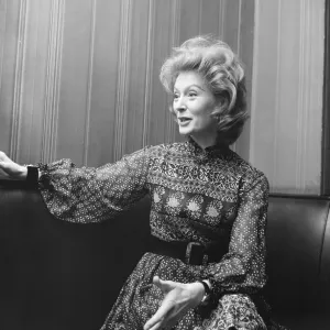 Moira Shearer in Teesside, December 1972. Our Picture Shows Moira Shearer in Teesside, December 1972. Our Picture Shows
