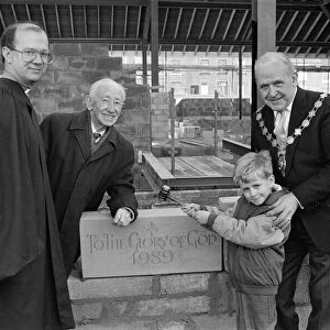 Moldgreen United Reformed Church, , oldest and one of the youngest members