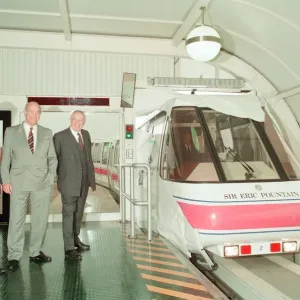 Monorail Opening at Merry Hill Shopping Centre in Brierley Hill Monorail Opening at Merry Hill Shopping Centre in Brierley Hill