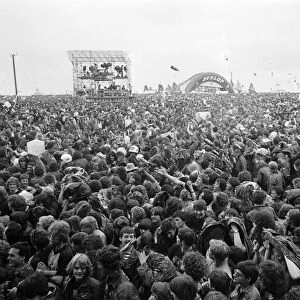 Monsters of Rock festival at Castle Donington. 20th August 1983