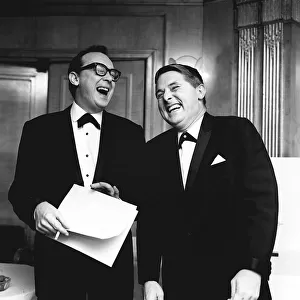 Morecambe and Wise December 1963 Eric Morecambe Comedian & Ernie Wise Comedian