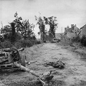On the morning of 25th June, an attack was made by British troops on the village of