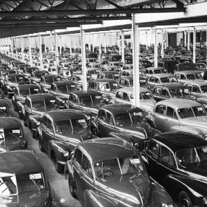 Morris Minor Low Light Sedans Print 24th March 1949 Morris Minor Low Light Sedans Print 24th March 1949
