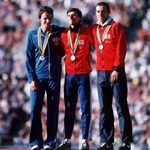 Moscow Olympics 1980 Sebastian Coe gold medal 1500 metres Steve Ovett