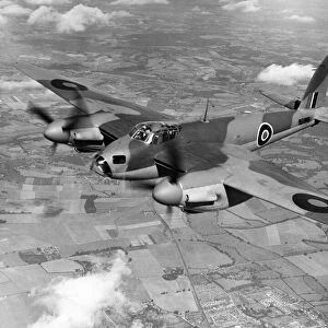 Mosquito B Mark IV Series 2, DZ313, seen here during a test flight shortly before