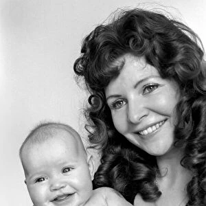 Mother and Child: "Miss Brighton 1990". Will little 3-month-old Tanya follow in