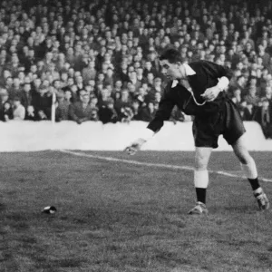 Motherwell 3 v Glasgow Rangers 3 Print, December 1963