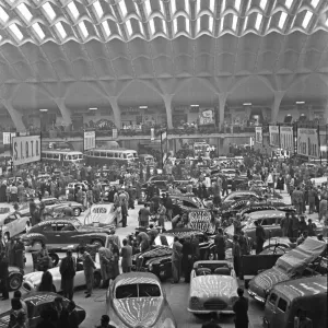1955 Turin Motor Show Print - Torino Esposizioni 1955 Turin Motor Show Print - Torino Esposizioni