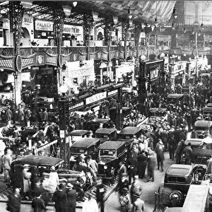 The Motor Show, 1930, at Empire Hall, Olympia London, Among the cars launched at this