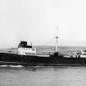 The motor vessel Anglian Coast belonging to Coast Lines Ltd. 28th November 1953 The motor vessel Anglian Coast belonging to Coast Lines Ltd. 28th November 1953