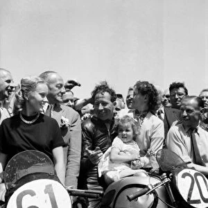 Motorsport. Isle of Man TT Races 1953 J. Blett( 20)