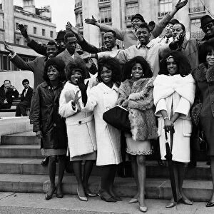 The Motown Group. Pop groups from the Motown Company of Chicago including the girl group