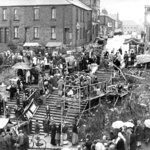 North Shields Print: Film Unit Set on Tiger Steps North Shields Print: Film Unit Set on Tiger Steps