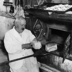 Print of Mr Cakebread the Baker Print of Mr Cakebread the Baker