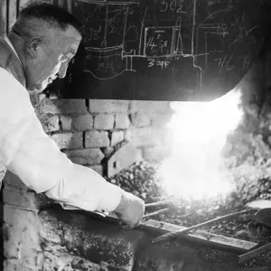 Mr. Charlton Amos Print at Heddon-on-the-Wall Forge