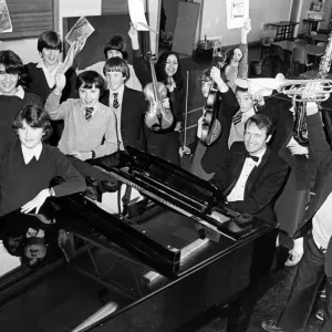 Mr Murphy's 12-Hour Piano Marathon Print, Redcar, 1981