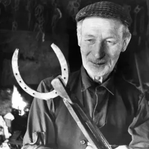 Mr. Jackie Pearson Print - Kirkwhelpington Village Blacksmith