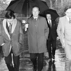 Mr James Douglas Spooner, pictured holding his umbrella Mr James Douglas Spooner, pictured holding his umbrella
