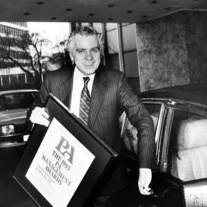 Mr Egan Receives 1983 PA Management Awards Print