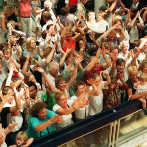 Mr Motivator aka Derrick Evans at Broad Street Mall, Reading. 25th June 1996 Mr Motivator aka Derrick Evans at Broad Street Mall, Reading. 25th June 1996