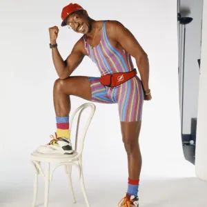Mr Motivator Print - Derek Evans Portrait Mr Motivator Print - Derek Evans Portrait