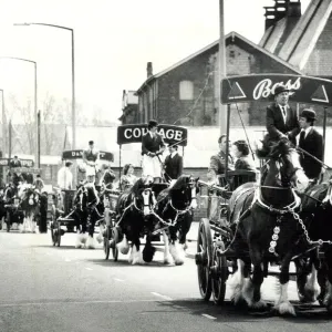 Bass Shires Parade Print, 7th May 1986 Bass Shires Parade Print, 7th May 1986
