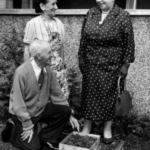 Mrs Alice Cullen MP for the Gorbals, has another look at the modern flats in Lawmoor Mrs Alice Cullen MP for the Gorbals, has another look at the modern flats in Lawmoor
