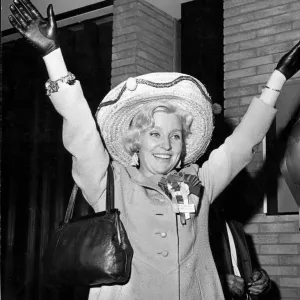 Mrs Billy McNeil Returns Home to Prestwick, Scotland Print