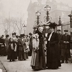 Mrs Charlotte Despard LEFT Suffragette Circa 1908 Despard became a member of
