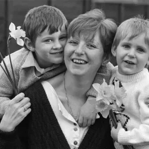 Mrs Dee Hughes and her sons Joe, 5, and Adam, 3, at their Bromsgrove home Mrs Dee Hughes and her sons Joe, 5, and Adam, 3, at their Bromsgrove home