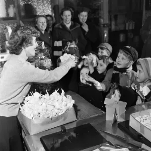 Mrs. Joyce Wood has her wish fulfilled by the Daily Mirrors