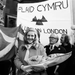 Mrs Margo MacDonald, of the Scottish National Party, MP for Glasgow Govan arrived in