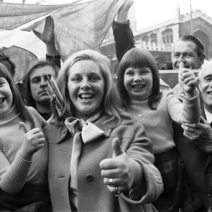 Mrs Margo MacDonald, of the Scottish National Party, MP for Glasgow Govan arrived in