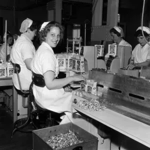 Mrs Mary Smith, aged 23, working at John Mackintosh sweet factory Mrs Mary Smith, aged 23, working at John Mackintosh sweet factory