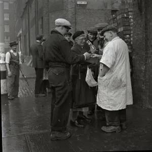 Mrs Priston, Licensed Peddler Print, 1st March 1954