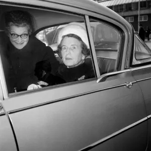 Mrs Rose Kennedy, mother of the late American President John F Kennedy arrives at London Mrs Rose Kennedy, mother of the late American President John F Kennedy arrives at London