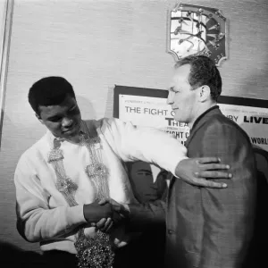 Muhammad Ali vs Henry Cooper Press Conference Print 1966