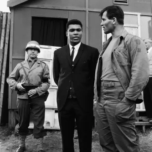 Muhammad Ali (Cassius Clay), took a rest ahead of his upcoming title fight with Brian Muhammad Ali (Cassius Clay), took a rest ahead of his upcoming title fight with Brian