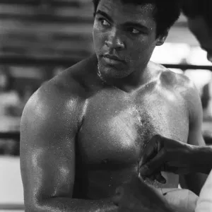 Muhammad Ali Training Print, 1974